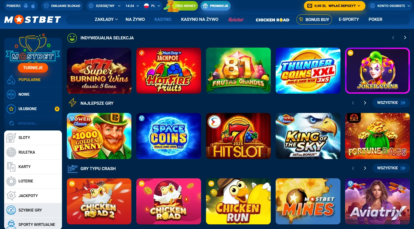 Automaty online od najlepszych dostawców